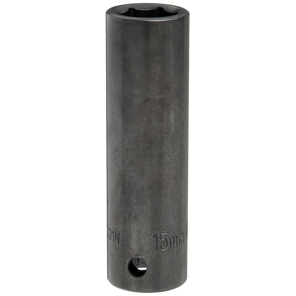 Soquete Crescent 1/2” Drive 6 pontos de impacto profundo de 15 mm