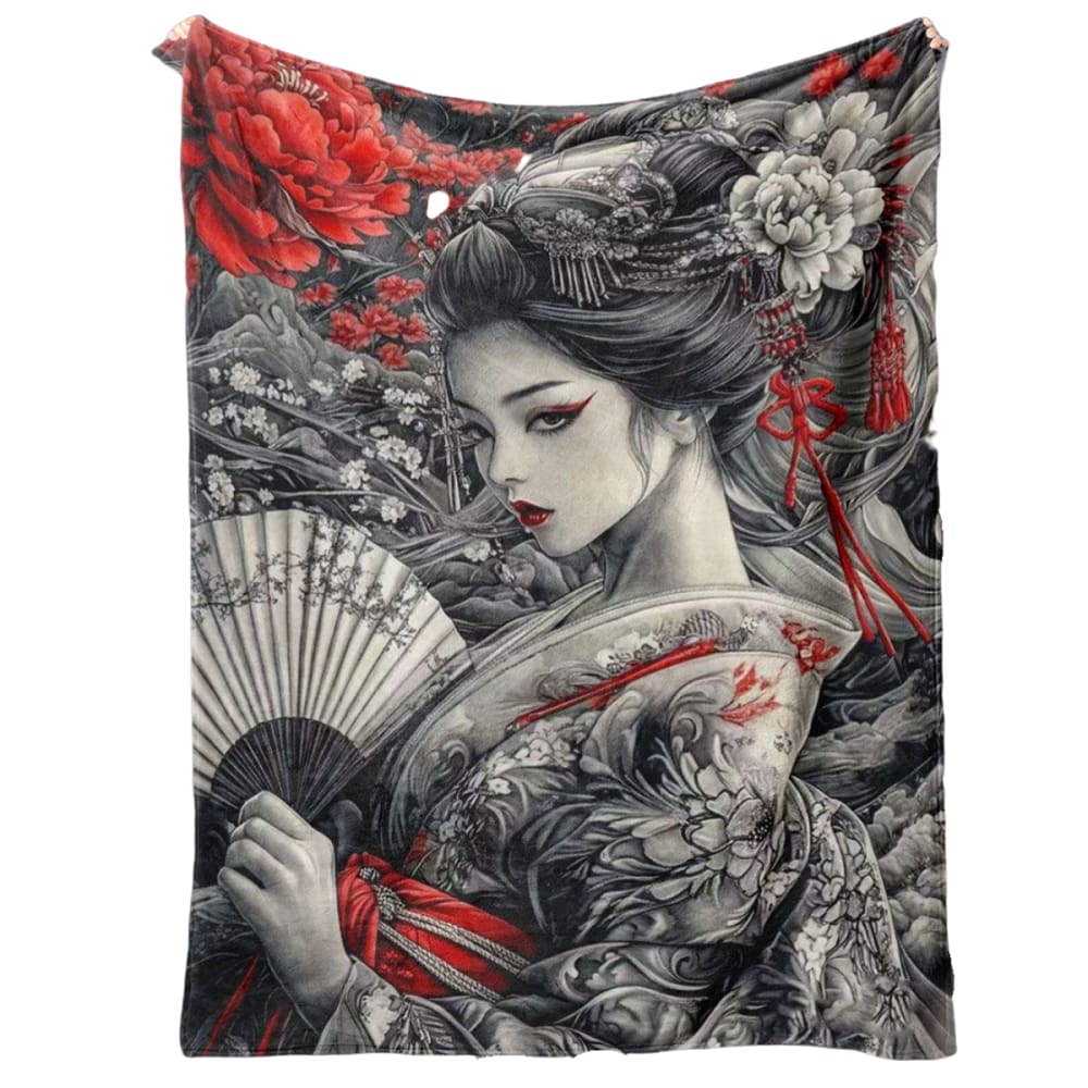 Cobertor SANMU Flannel Soft Japanese Girl 300g poliéster