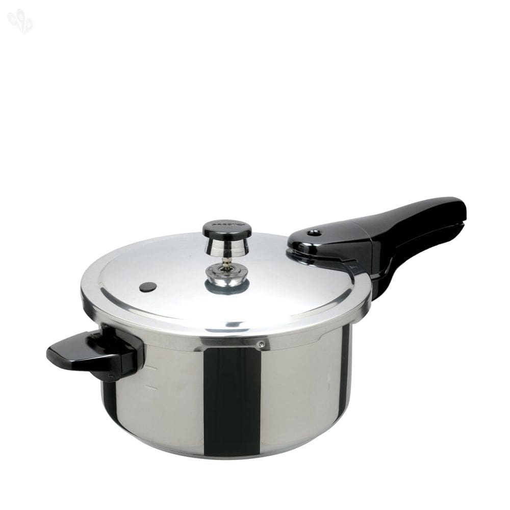 Panela de pressão Presto 01341 4L de aço inoxidável