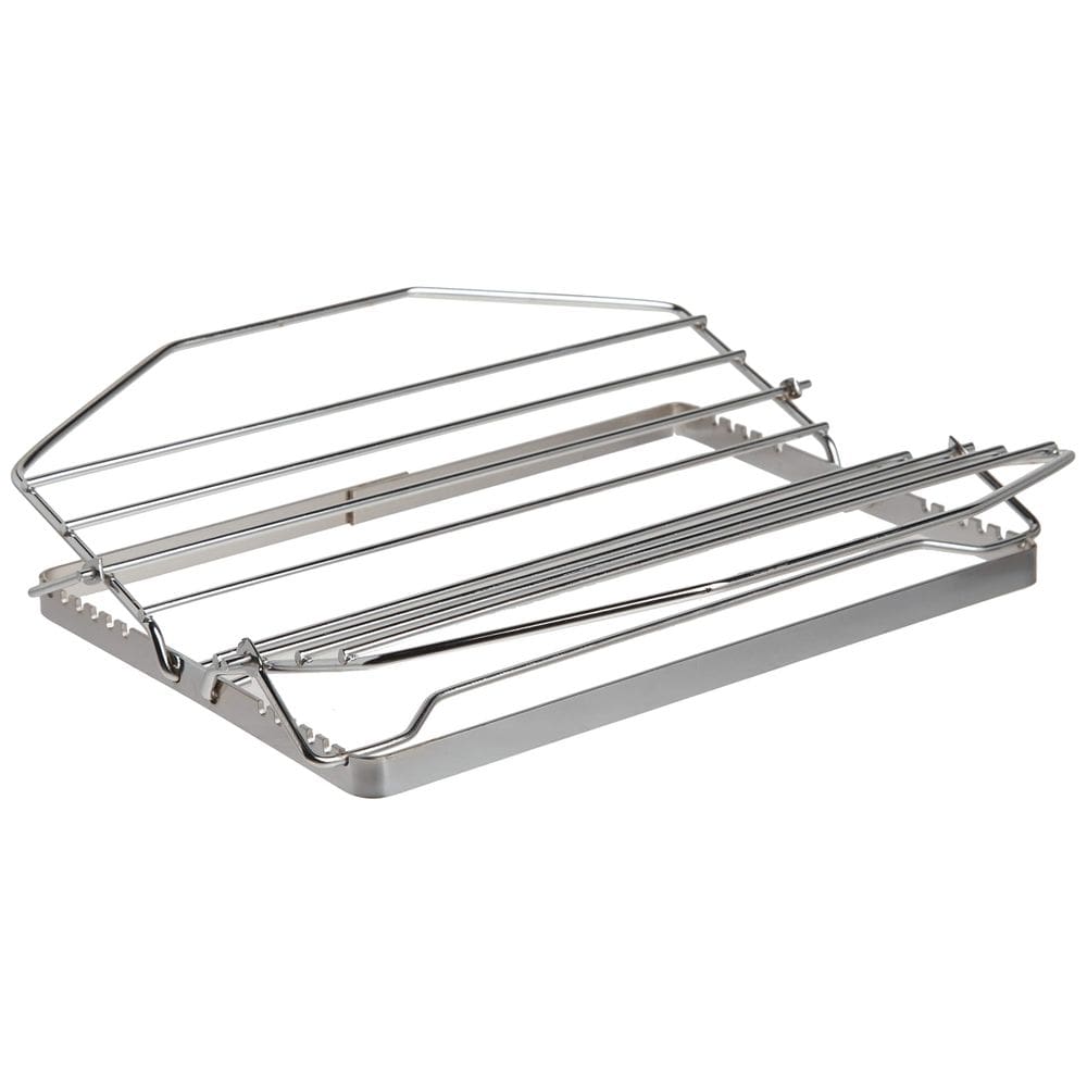 Assadeira Norpro 275 Ajustável em Prata Niquelada