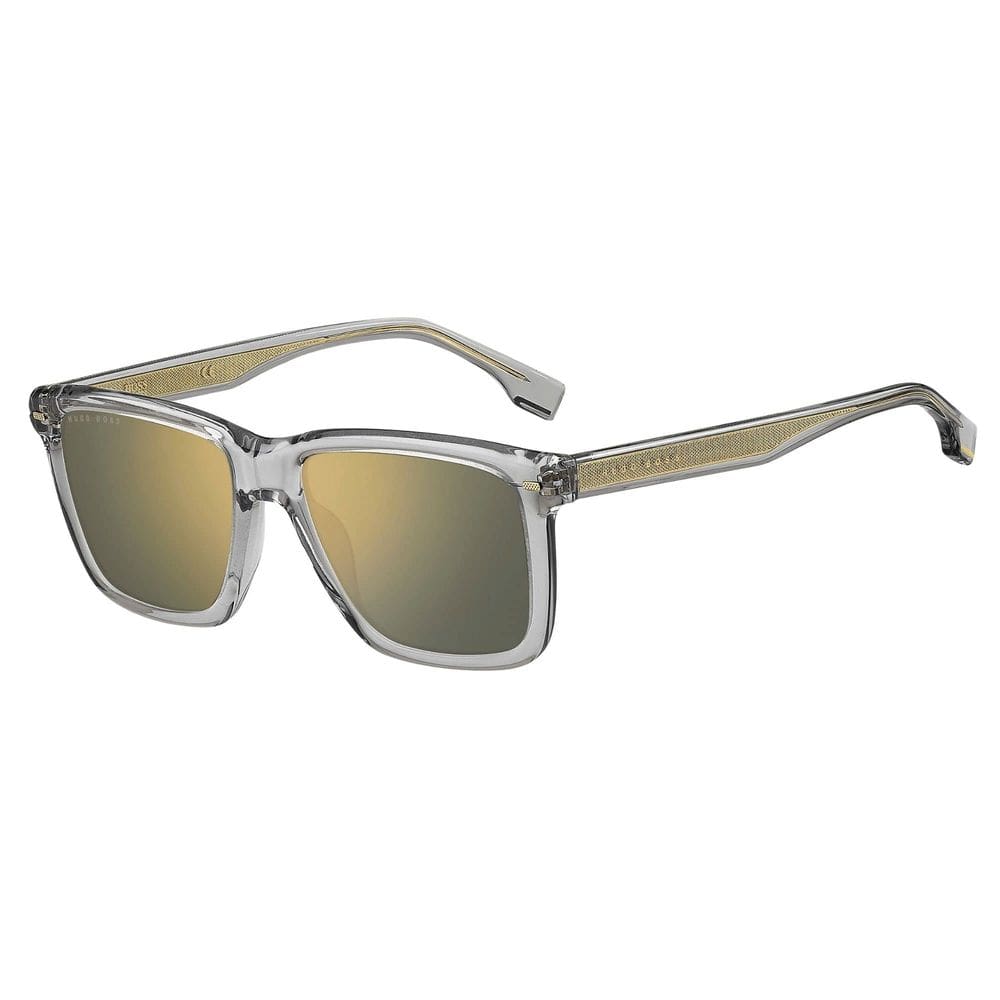 Óculos de sol BOSS BOSS 1317/S cinza/marrom para homens - 55mm