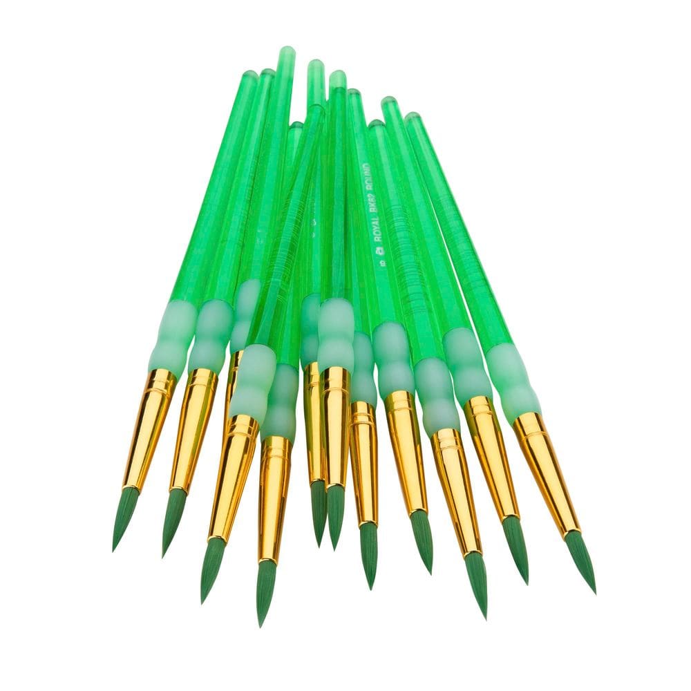 Pincel Royal Brush Big Kids Choice redondo tamanho 6