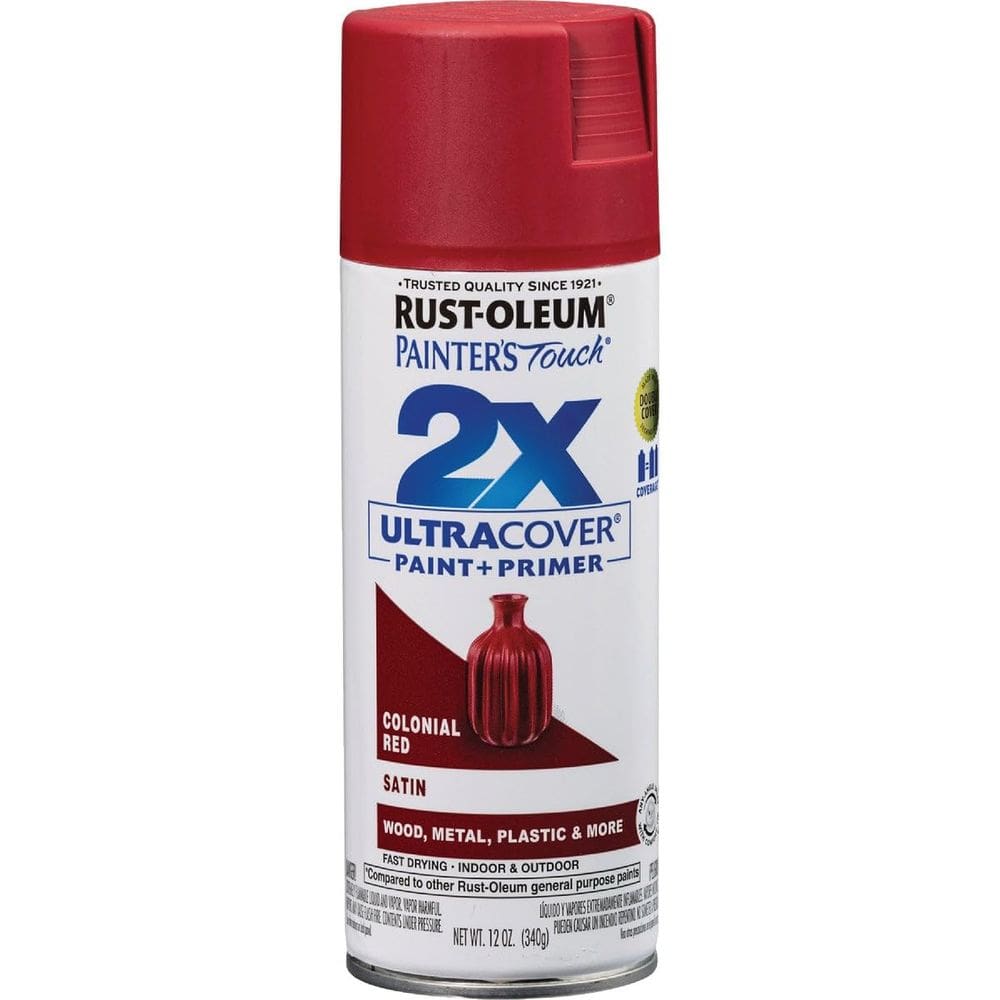 Tinta spray Painter`s Touch 2X Satin Colonial Red 340g, conjunto 6