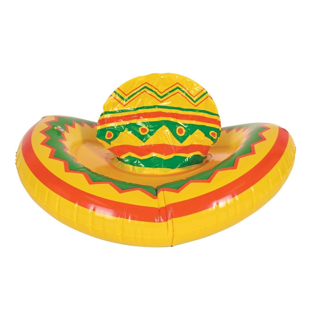 Chapéu Sombrero inflável Beistle, tema mexicano para festa