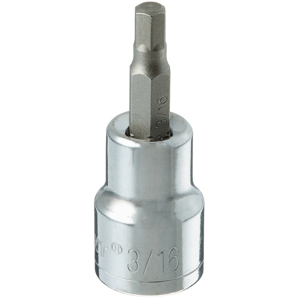 Soquete Hex Bit SAE 3/16” 3/8” Drive Crescent