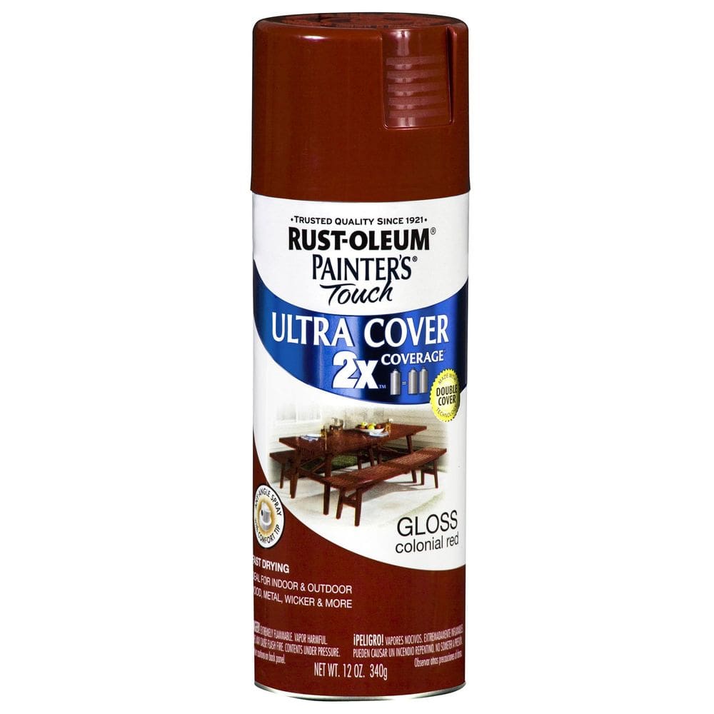 Tinta spray Painter`s Touch Ultra Cover 12 oz vermelha brilhante