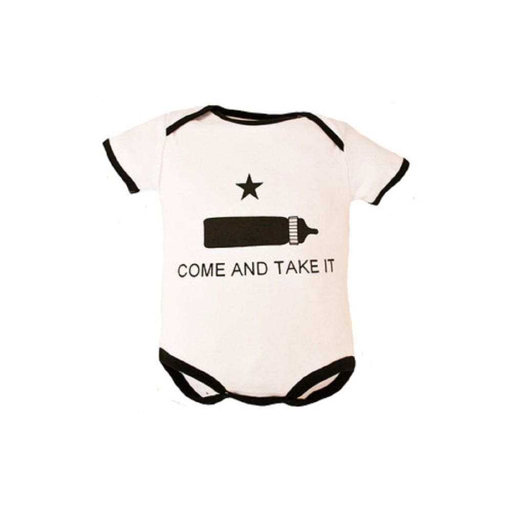 Roupas Bodysuit Trooper: venha e leve por 6 a 9 meses.