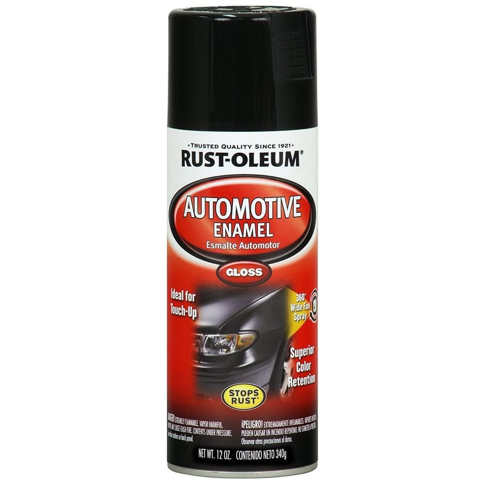 Tinta spray Rust-Oleum Automotive Enamel Gloss Black 355mL