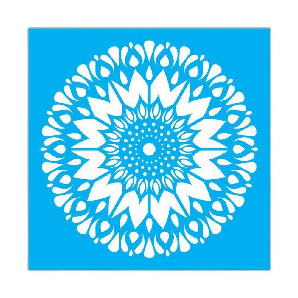 Stencil Tamako Mandala - 30X30Cm - Ref 9541
