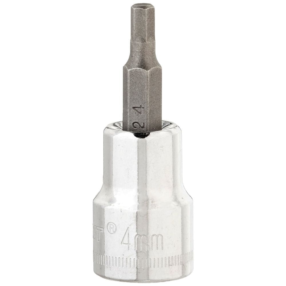Conjunto de soquetes Crescent CHBS7N 3/8 Drive Hex Bit Metric 4 mm