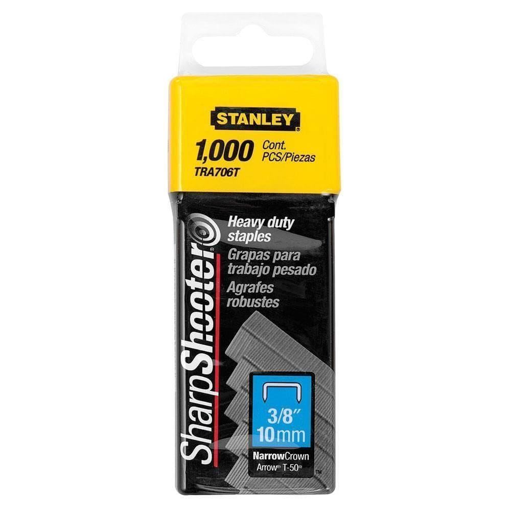 Grampos De Uso Geral 3-8”” 1000 Peças Para Uso Em Tr150 - Tra706t - Stanley Grampos 3-8”-1000pc P-tr150 Stanley Tra706t