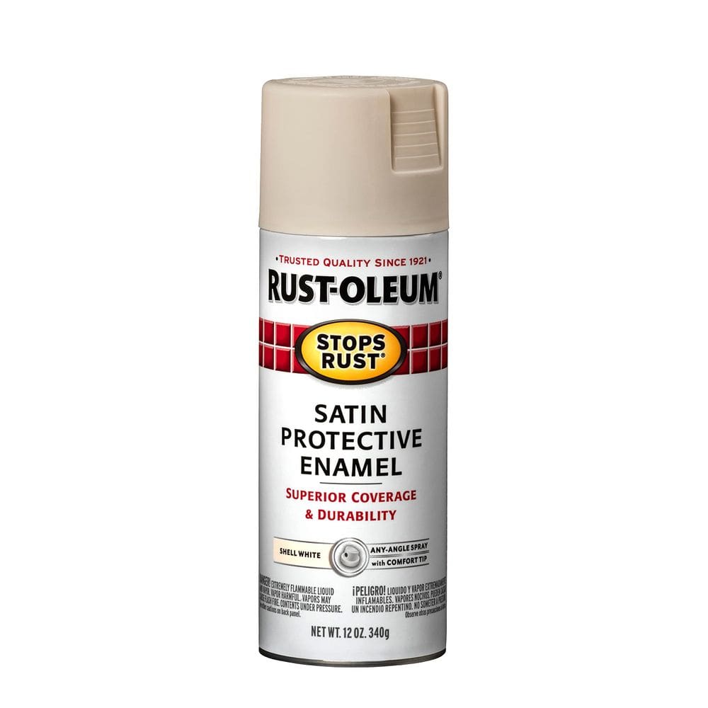 Tinta spray Rust-Oleum 7793830 Satin Shell White 340g