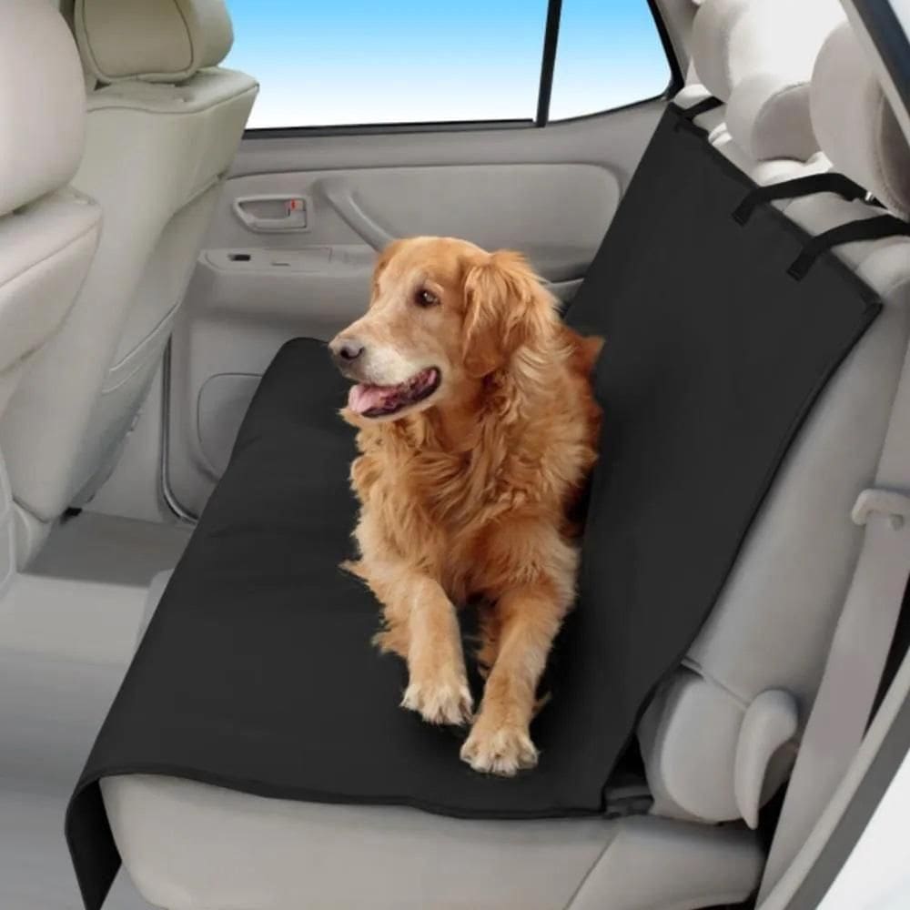 Capa Forro Impermeável Protetor Banco Transporte Pet Cachorro Gato Dobrável Carro Viagem Passeio Preto