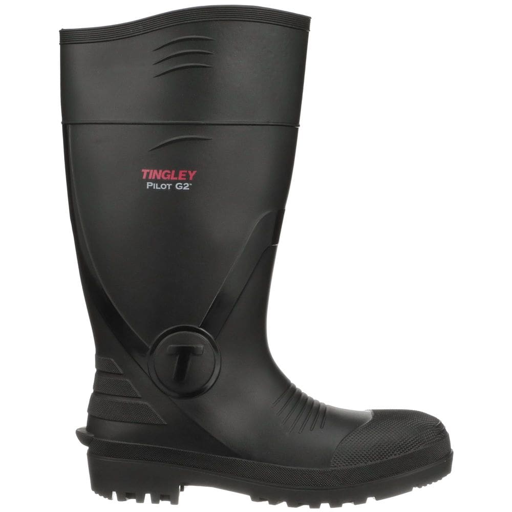 Bota TINGLEY Pilot G2 Rubber Work Rain preta tamanho 12
