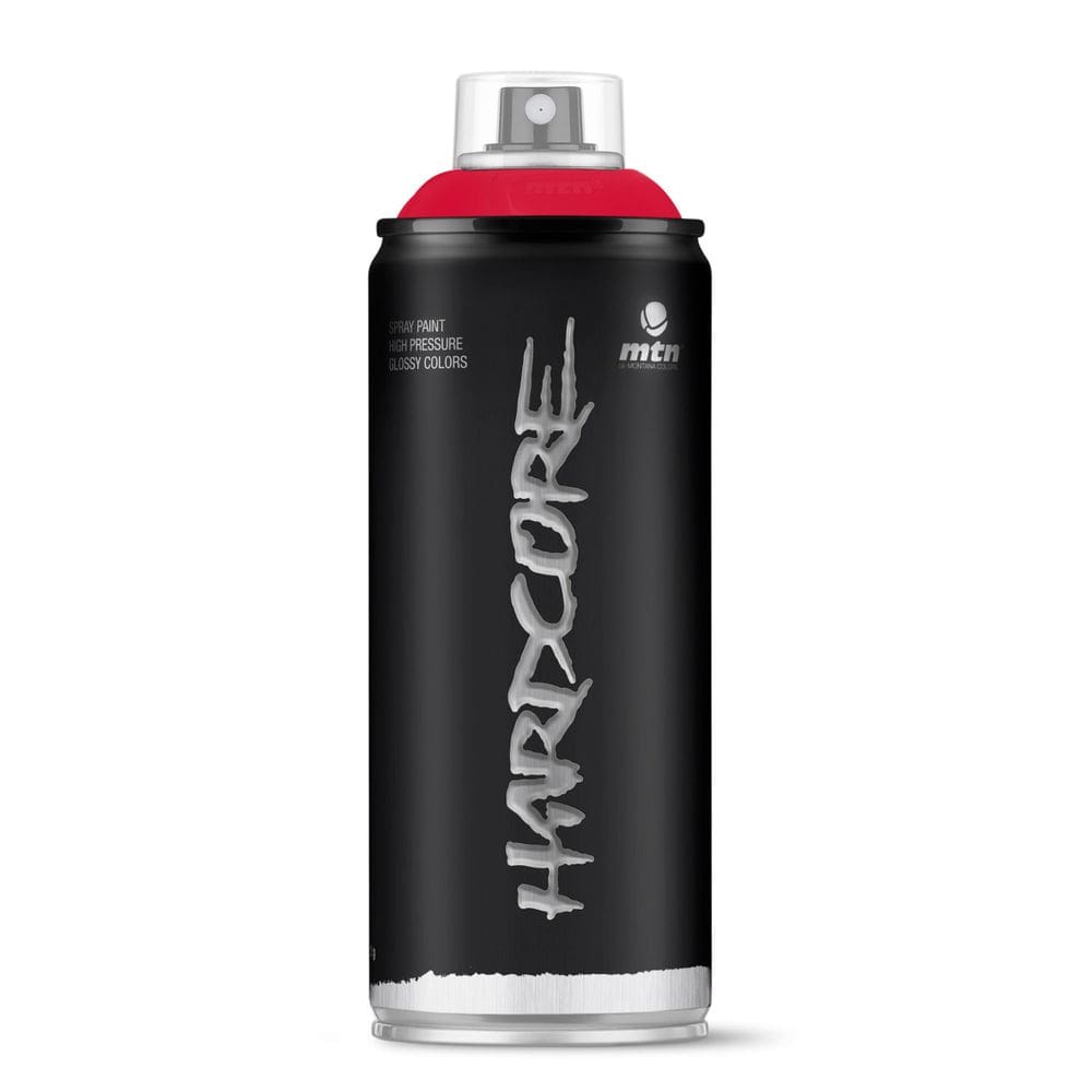Tinta em spray Montana Colors MTN Hardcore RV241 Madrid vermelha
