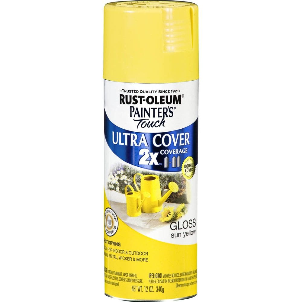 Tinta spray Rust-Oleum Painter`s Touch 340 ml Amarelo Sol Brilhante