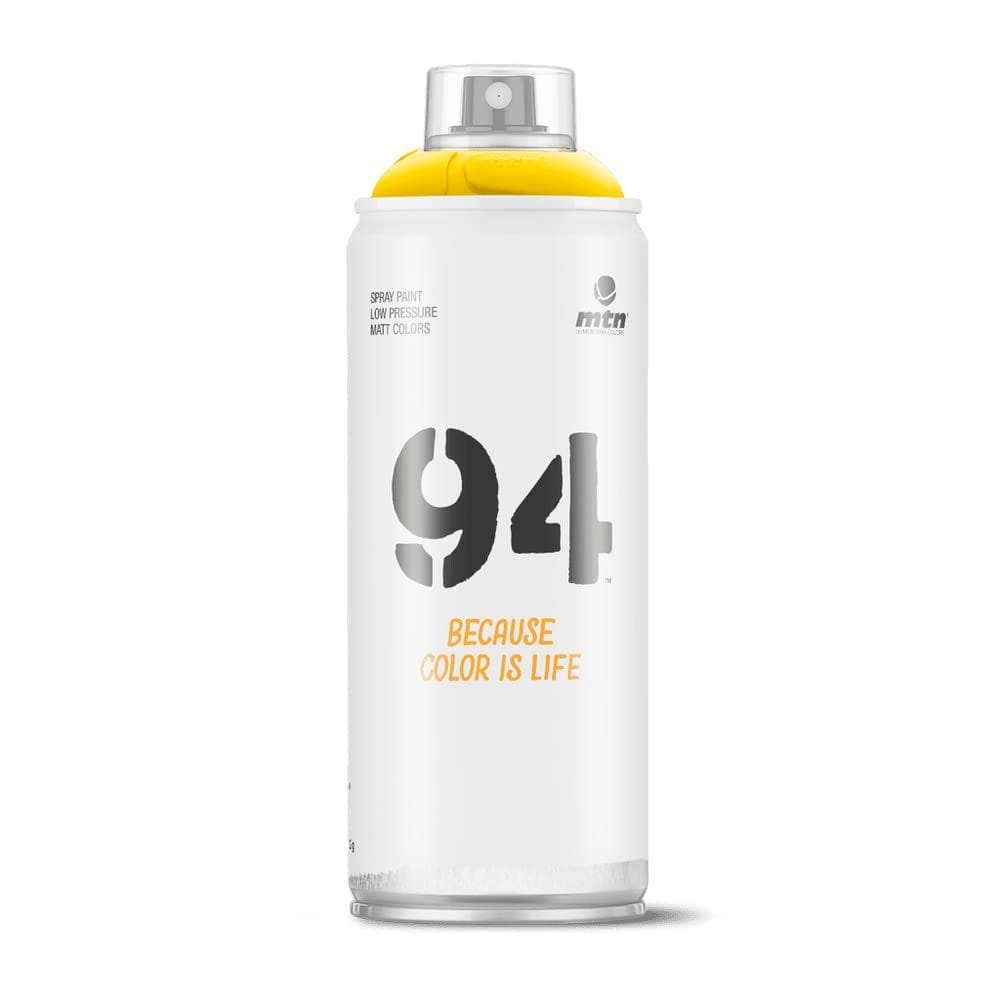 Tinta spray Montana Colors MTN 94 RV1021 Amarelo Claro
