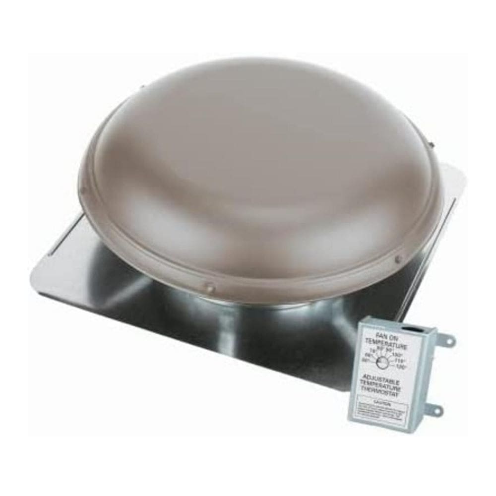 Ventilador elétrico de sótão Air Vent 53832 montado no telhado 2,5x23x66cm 8,3 kg