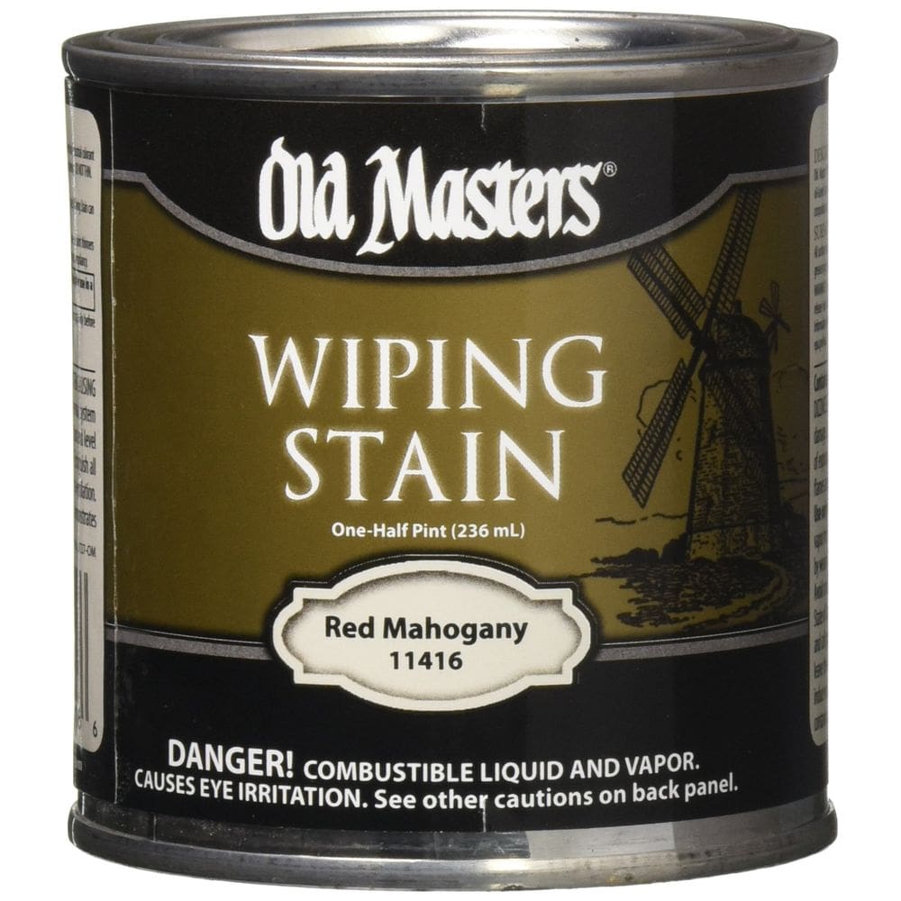 Tinte a base de aceite Old Masters 11416 para el hogar, 236 ml, Caoba roja