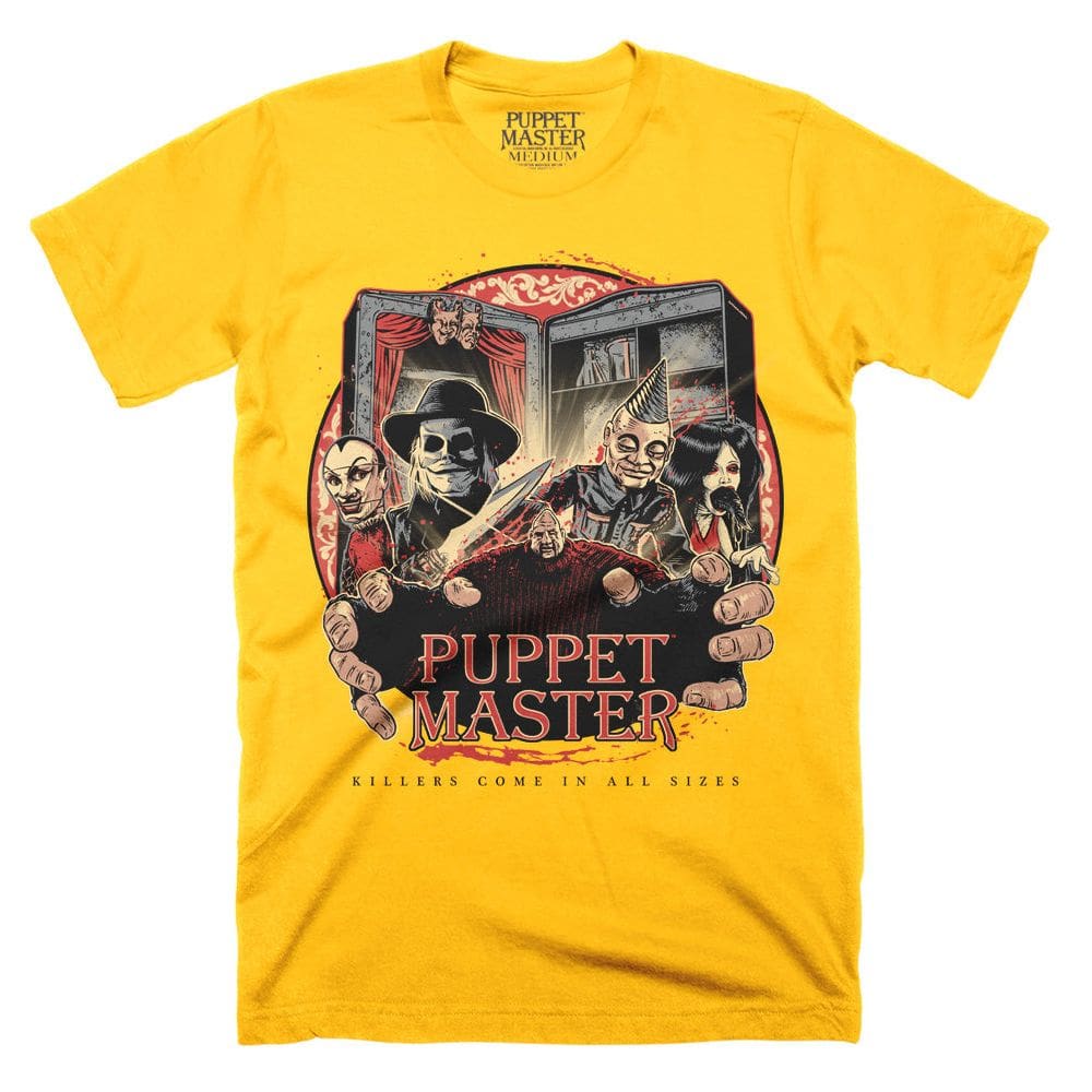 Camiseta ROCKINSTONE Puppet Master Killers Halloween 2025