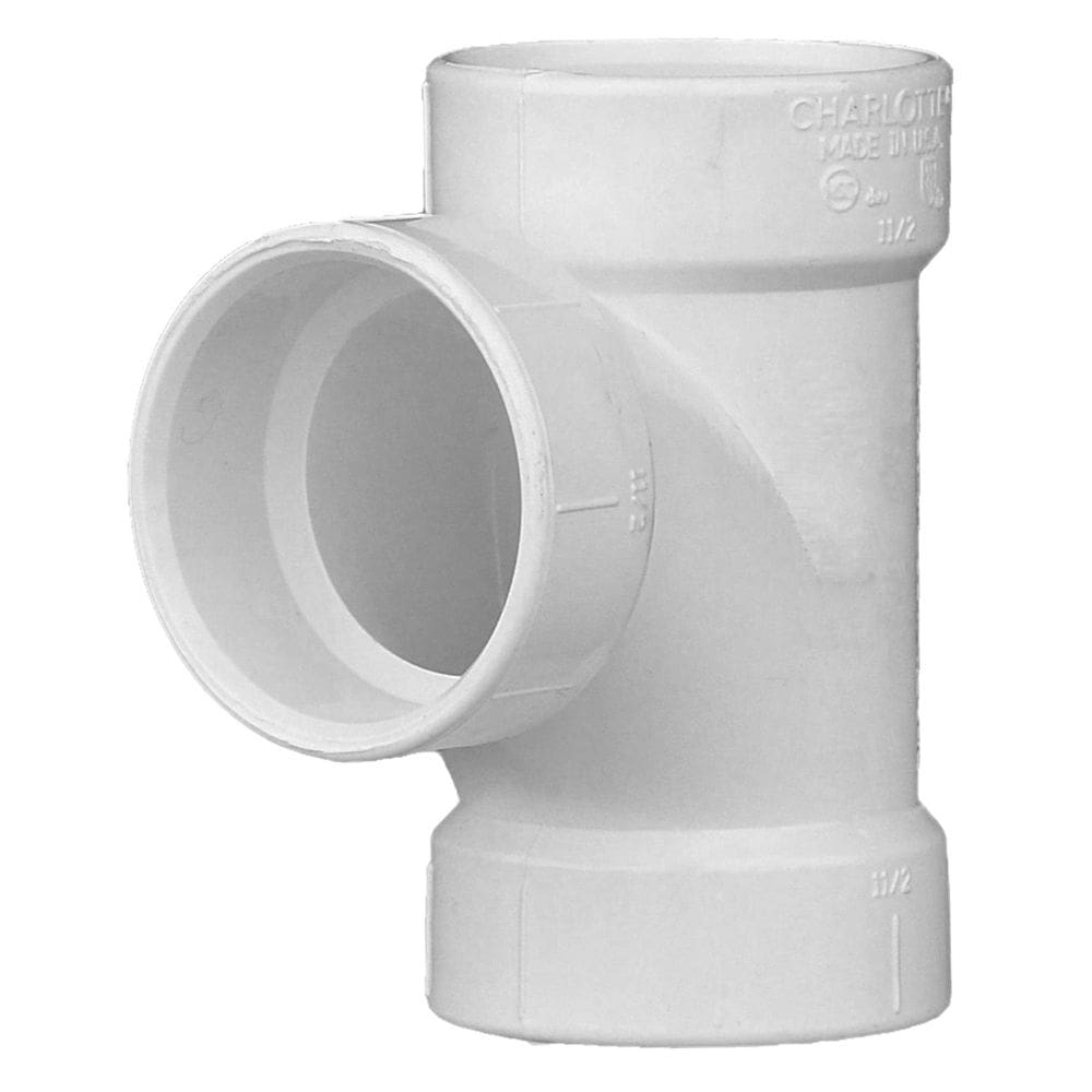 Ventilador de resíduos de drenagem Sanitary Tee 1.5 Charlotte Pipe DWV