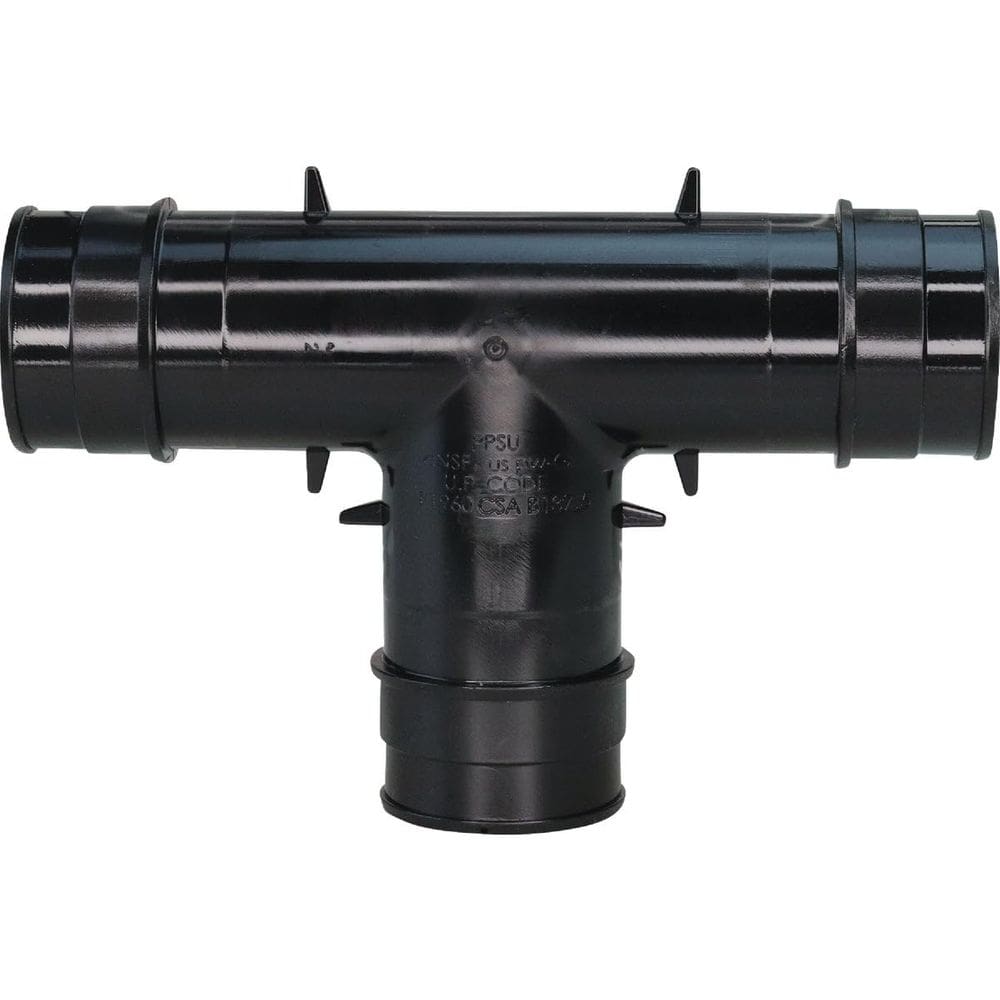 Camiseta de plástico PEX Apollo Expansion 1 em barba x 1 em diâmetro