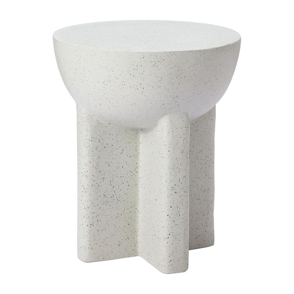 Mesa lateral Zuo Molli Modern Faux Terrazzo 38x38x46cm