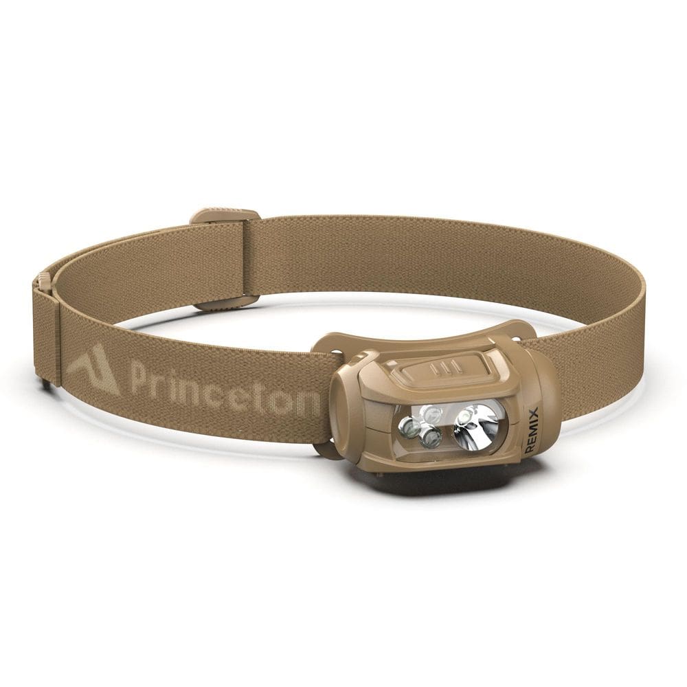 Farol Princeton Tec Remix 300 lúmens com LEDs vermelhos bronzeados