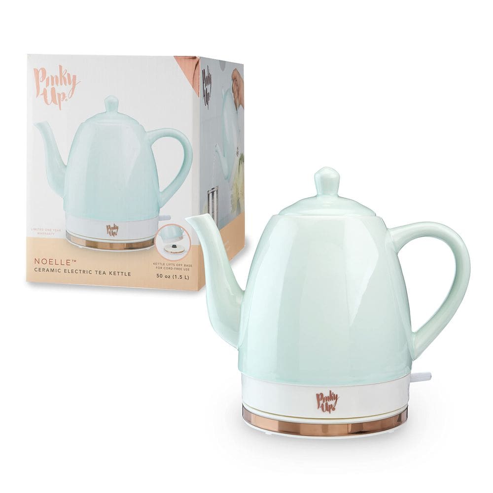 Chaleira Elétrica Pinky Up Noelle 1.5L com controle de temperatura