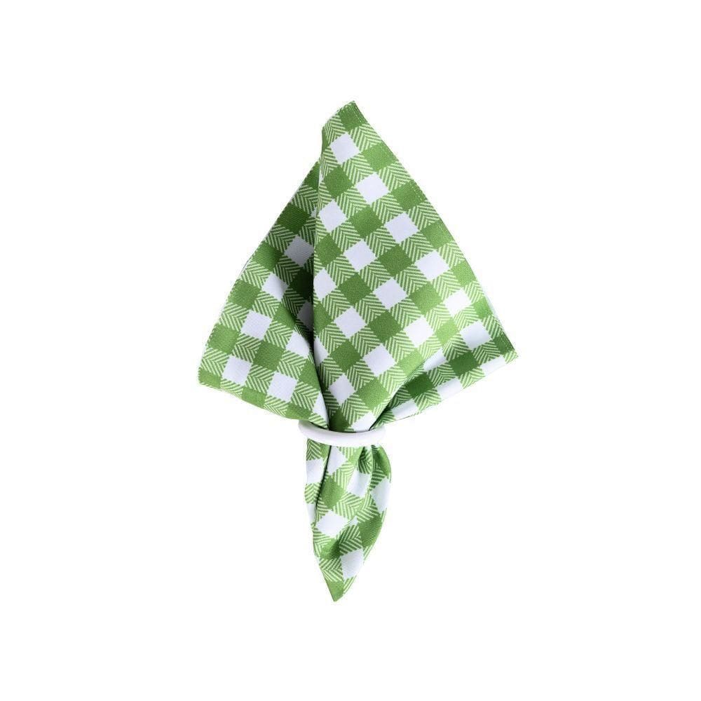 Kit 2 Guardanapos De Tecido Estampado Allegra 2 Peças 35cm X 35cm 100% Poliéster - Xadrez