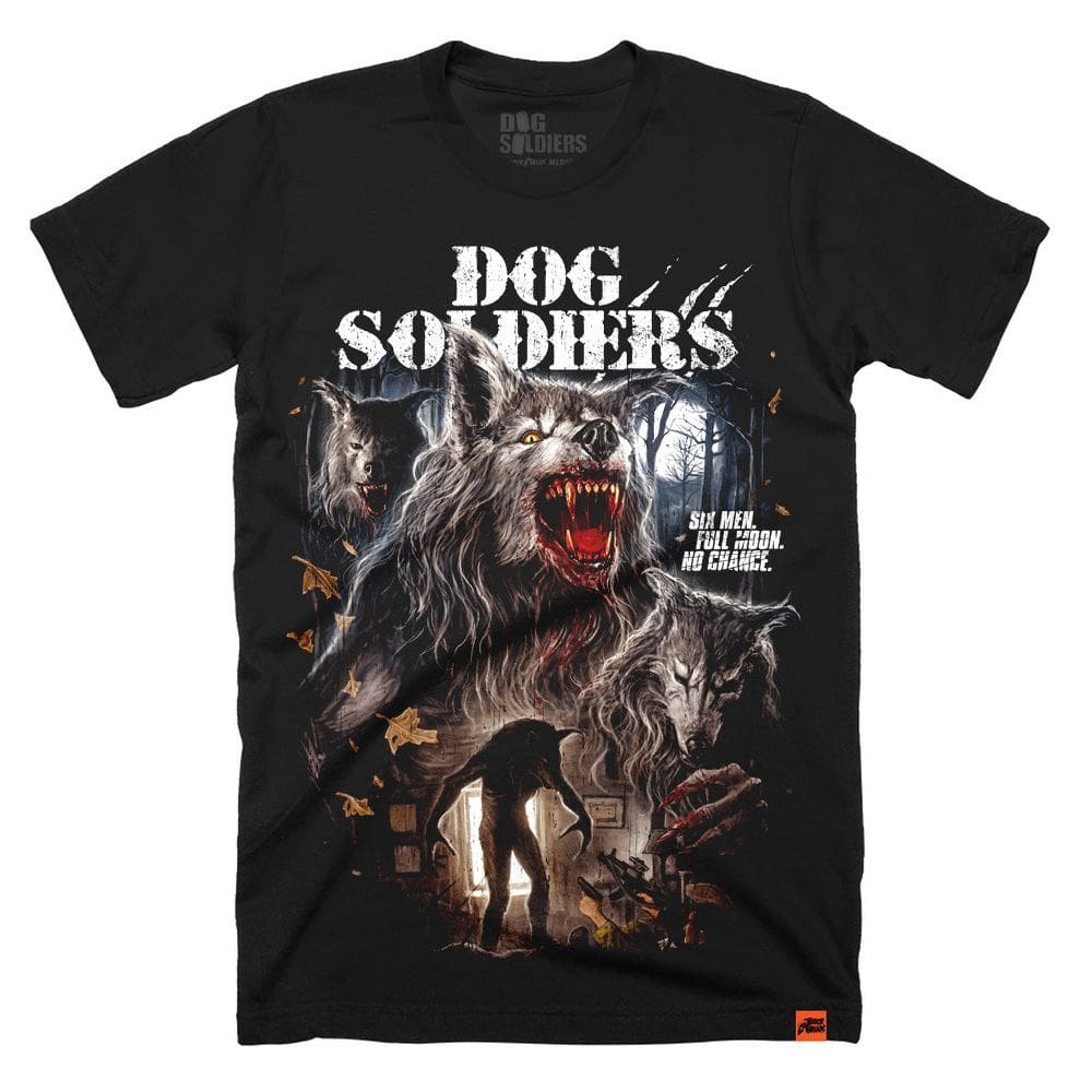 Camiseta ROCKINSTONE Dog Soldiers No Chance Halloween 2025