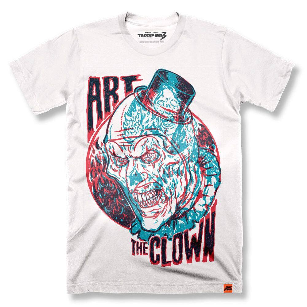 Camiseta ROCKINSTONE Terrifier 3 Art In 3D Halloween 2025