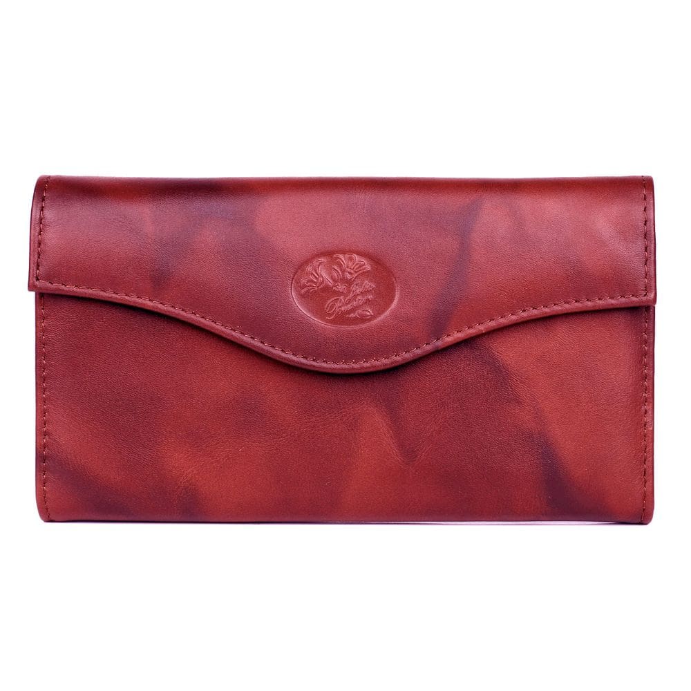 Carteira Julia Buxton Heiress Organizer® Clutch vermelha para mulheres