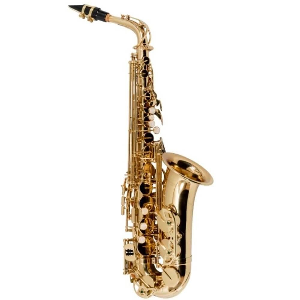 Saxofone Alto Vogga Vsas701N Laqueado Em Eb Mi Bemol