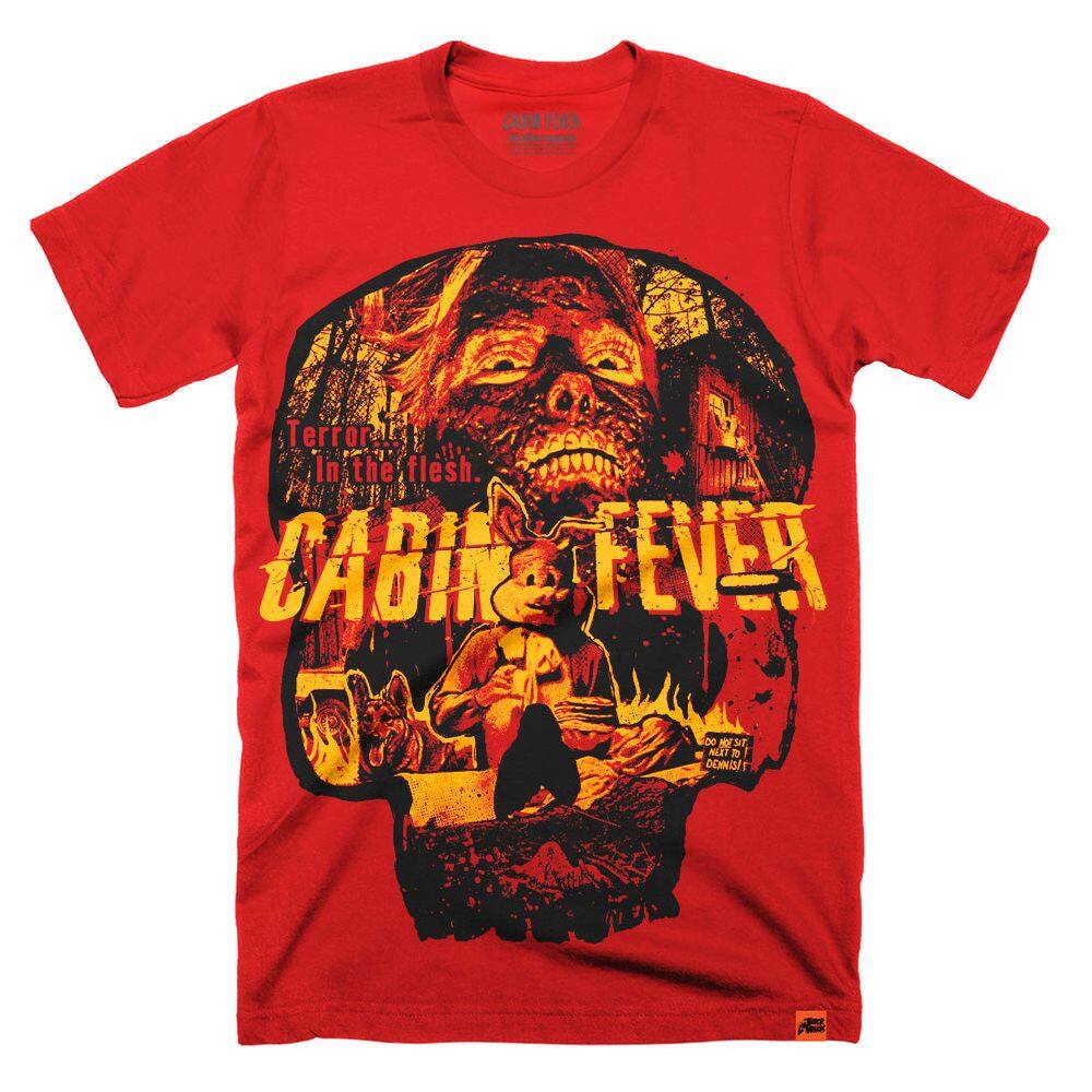 Camiseta ROCKINSTONE Cabin Fever Terror In The Flesh Halloween 2025