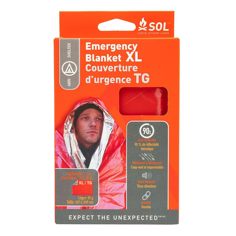 Cobertor de emergência SOL Survive Outdoor Longer XL