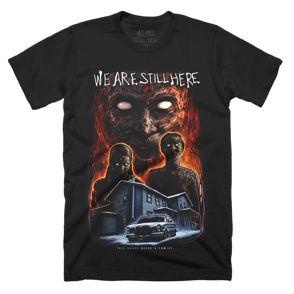 Camiseta ROCKINSTONE We Are Still Here This House Needs A Family