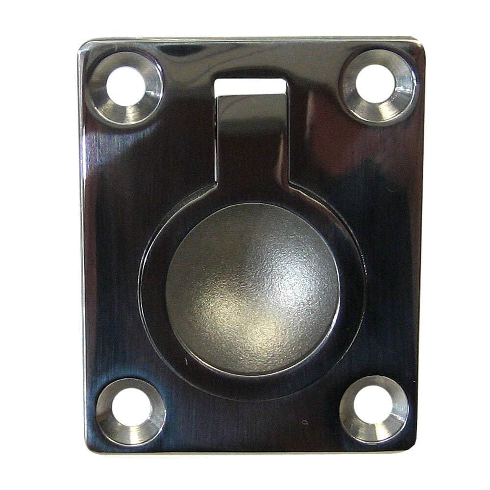Anel de tração Whitecap 6022C Chrome Flush Lift 4x5 cm
