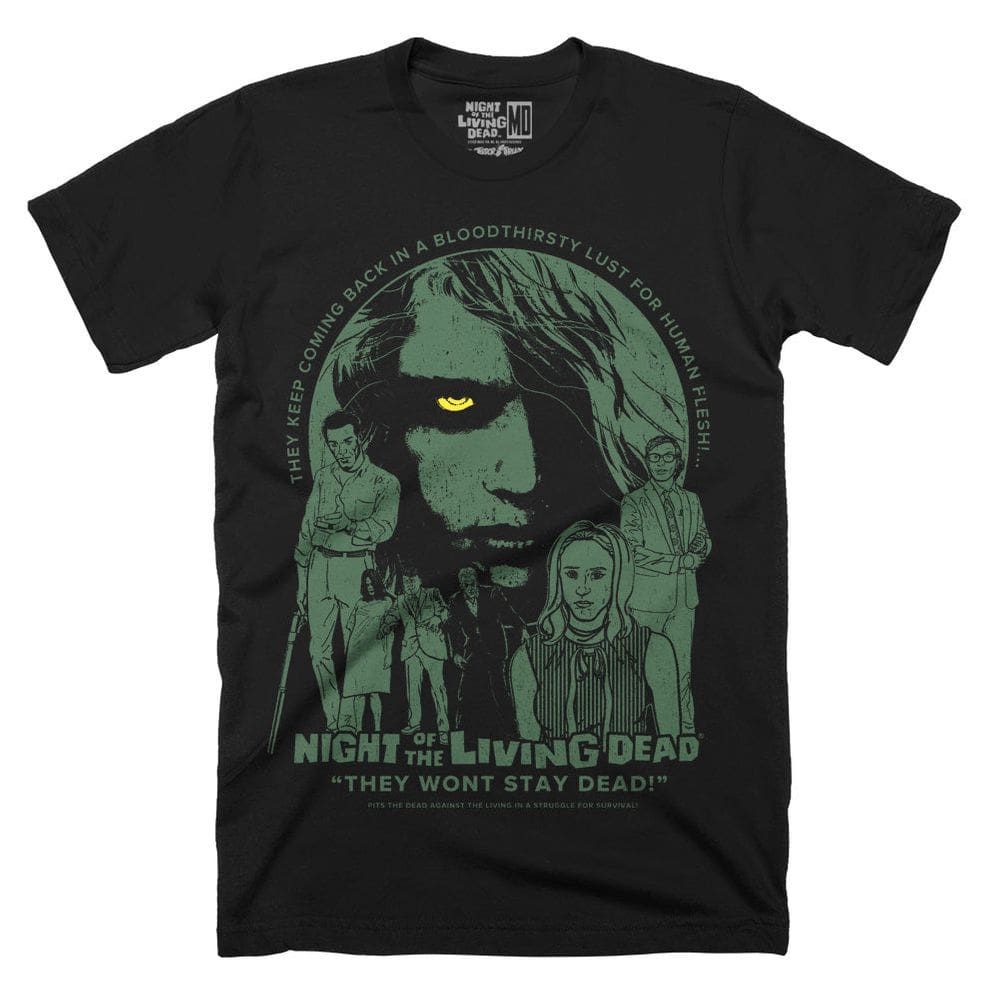 Camiseta ROCKINSTONE Night Of The Living Dead Halloween 2025