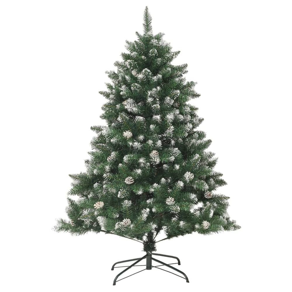 Árvore de Natal vidaXL Modern Artificial 180cm Verde Branco