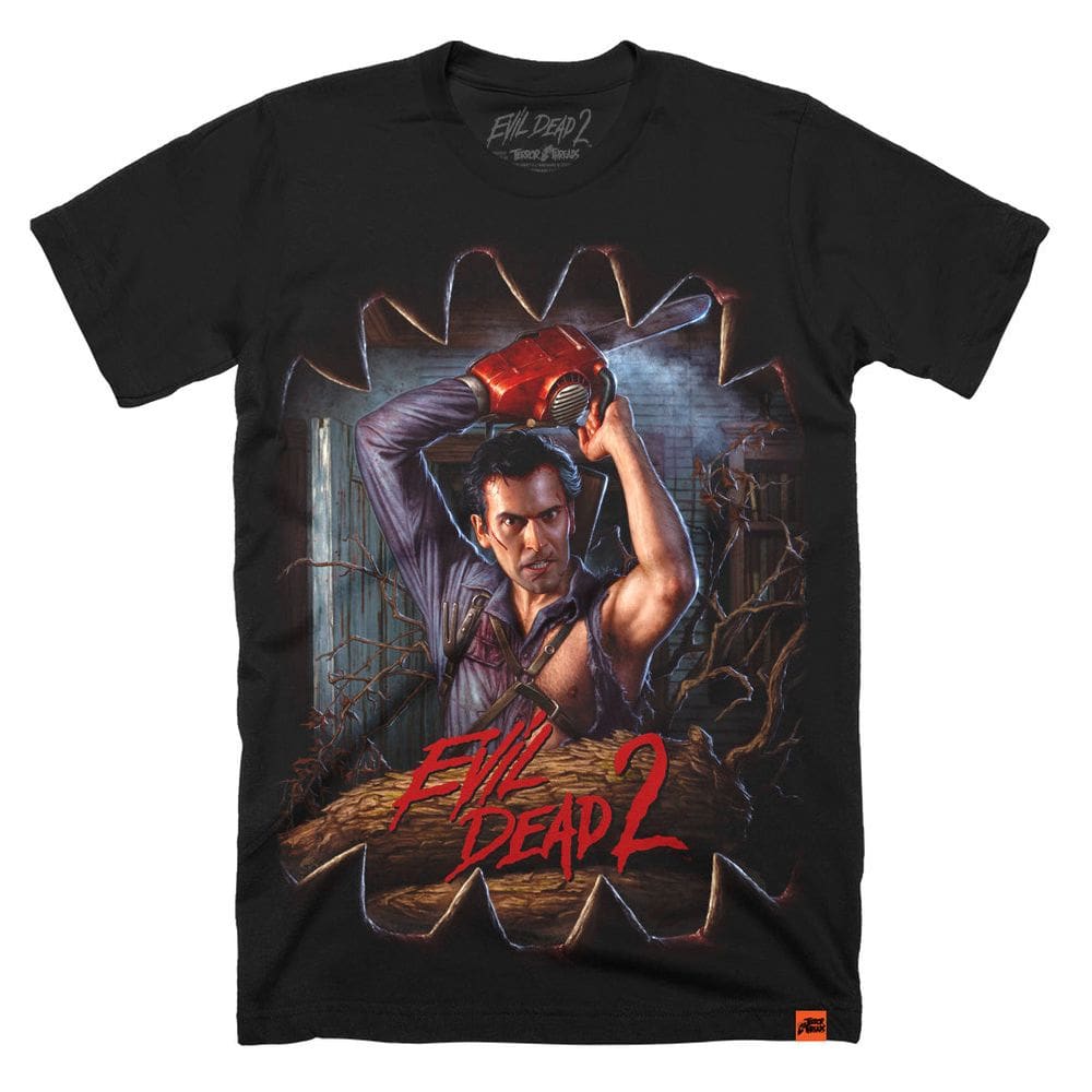 Camiseta ROCKINSTONE Evil Dead 2 Outside Looking In Halloween