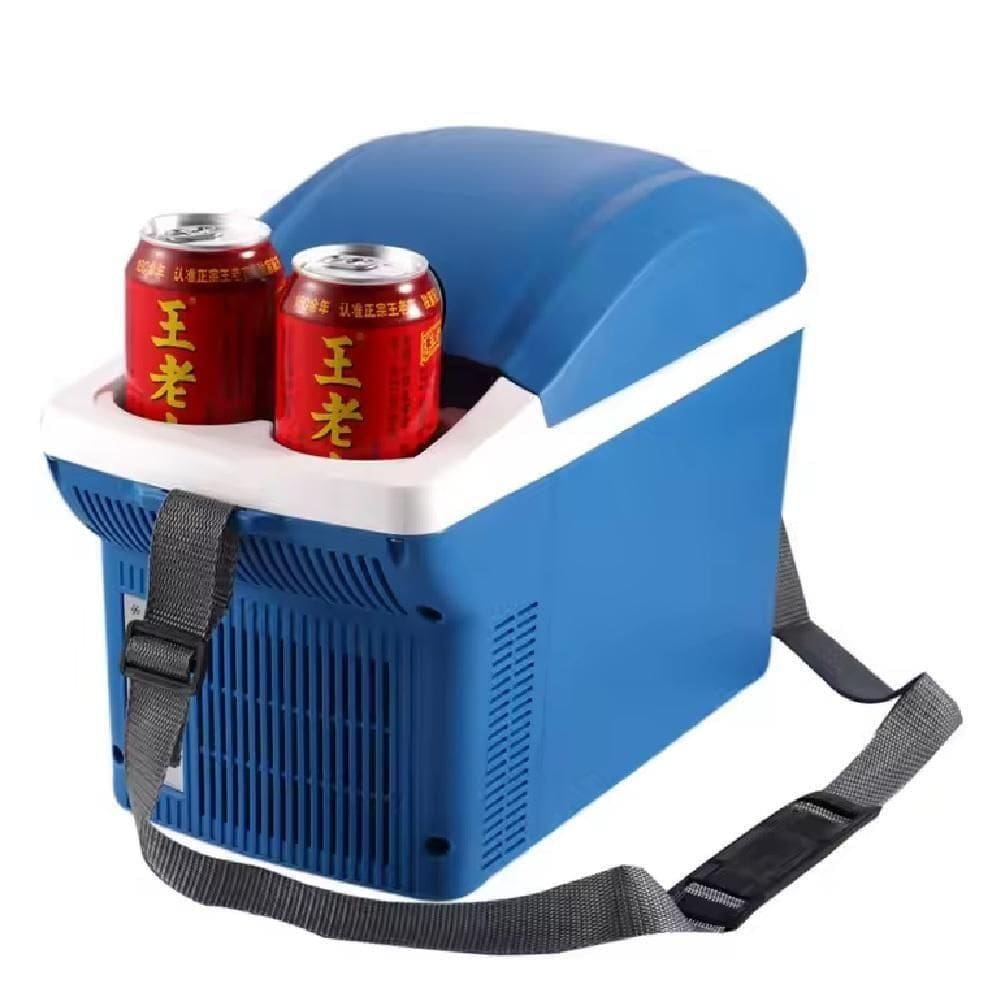 Geladeira Portatil 8 Litros Refrigerador Aquecedor Mini Cooler 2 Em 1 Resfria Frigobar Viagem Praia