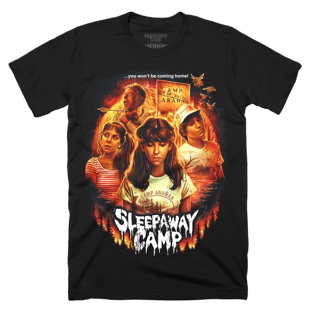 Camiseta ROCKINSTONE Sleepaway Camp A Perfect Place To Die