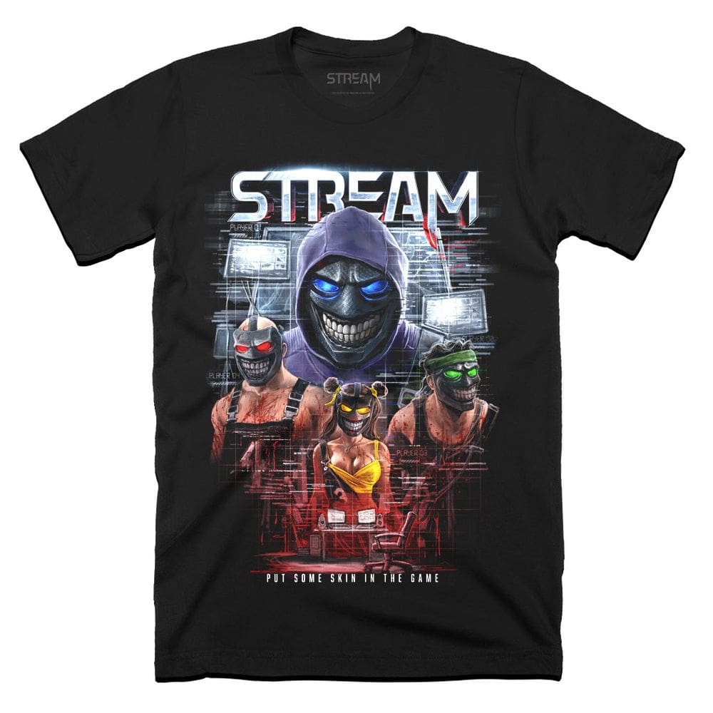 Camiseta ROCKINSTONE STREAM Skin In The Game Halloween 2025
