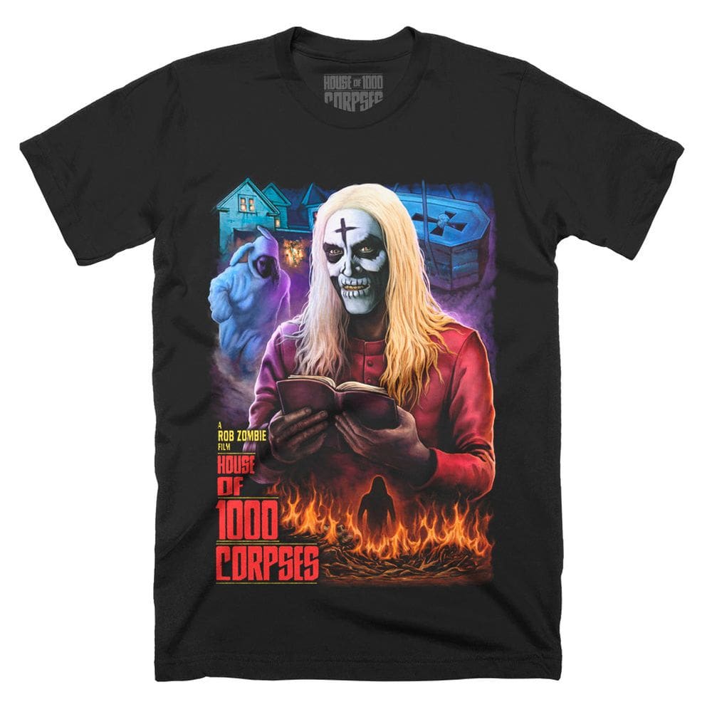 Camiseta ROCKINSTONE House Of 1000 Corpses No Funny Books