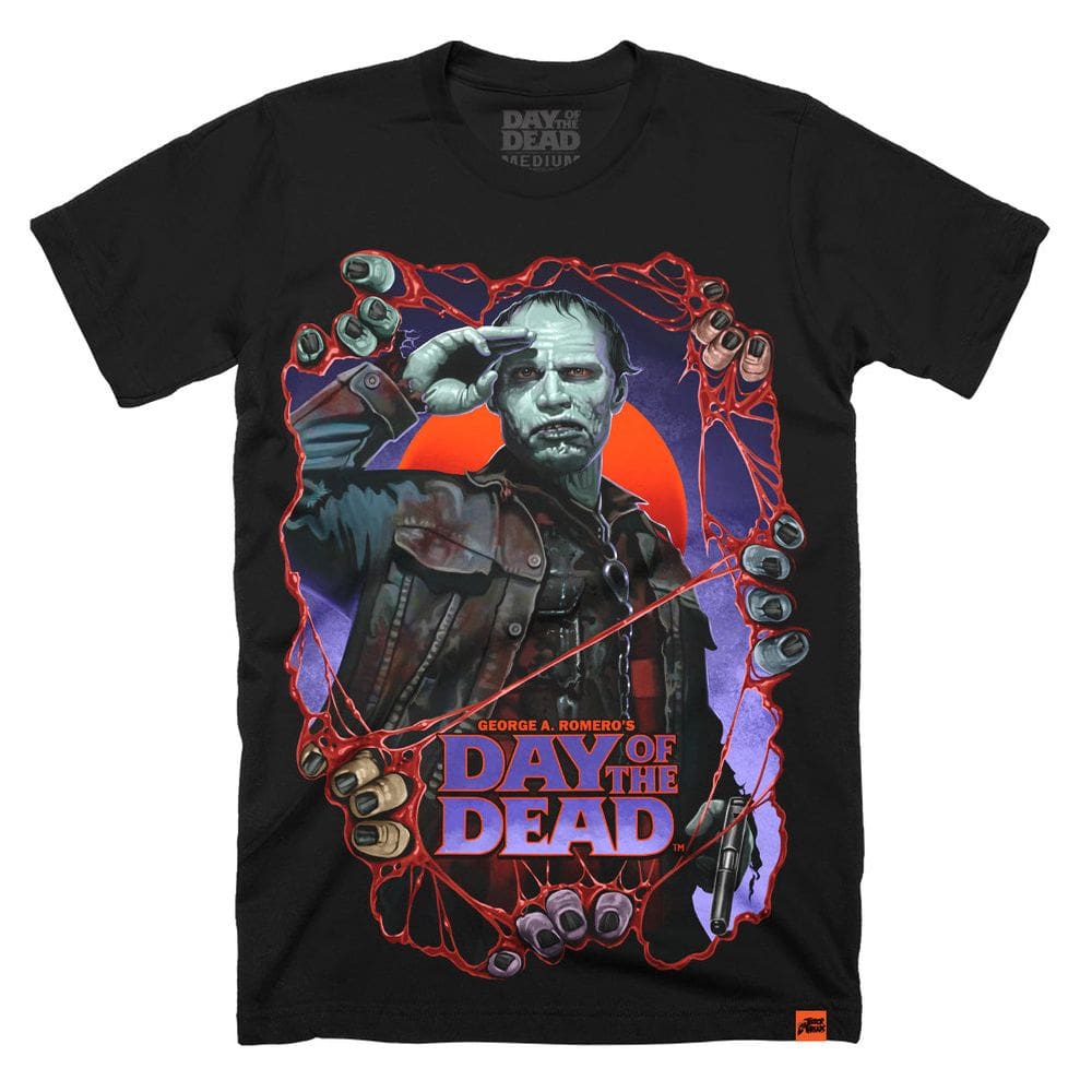 Camiseta ROCKINSTONE Day Of The Dead Bub Salute Halloween 2025