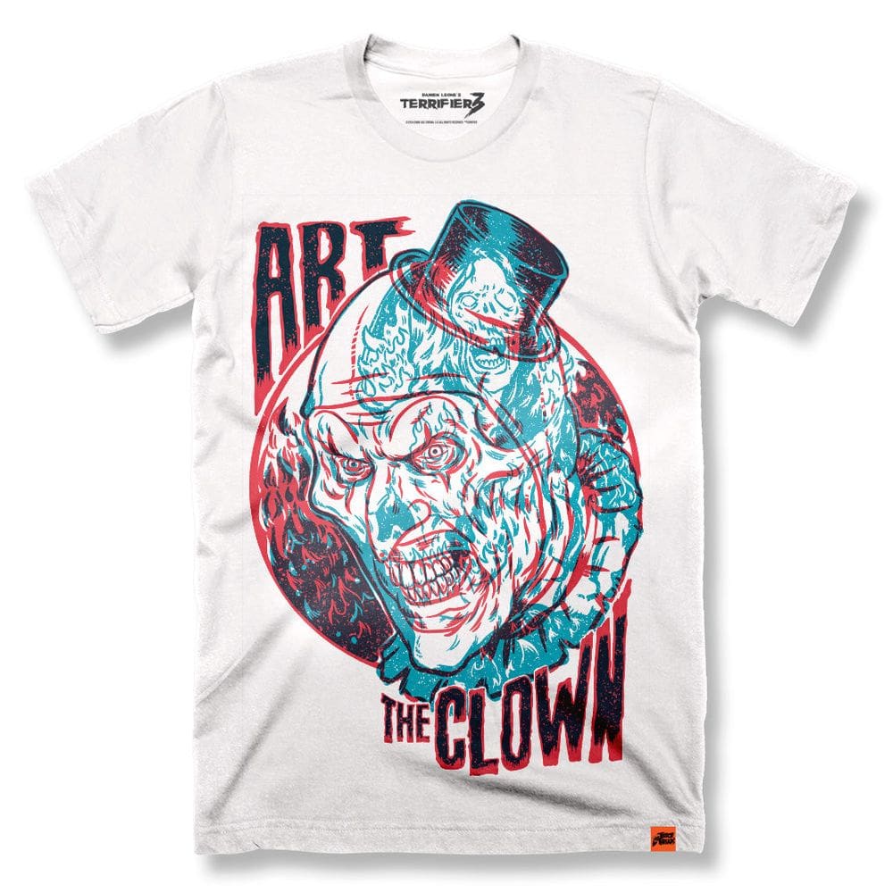 Camiseta ROCKINSTONE Terrifier 3 Art In 3D Halloween 2025