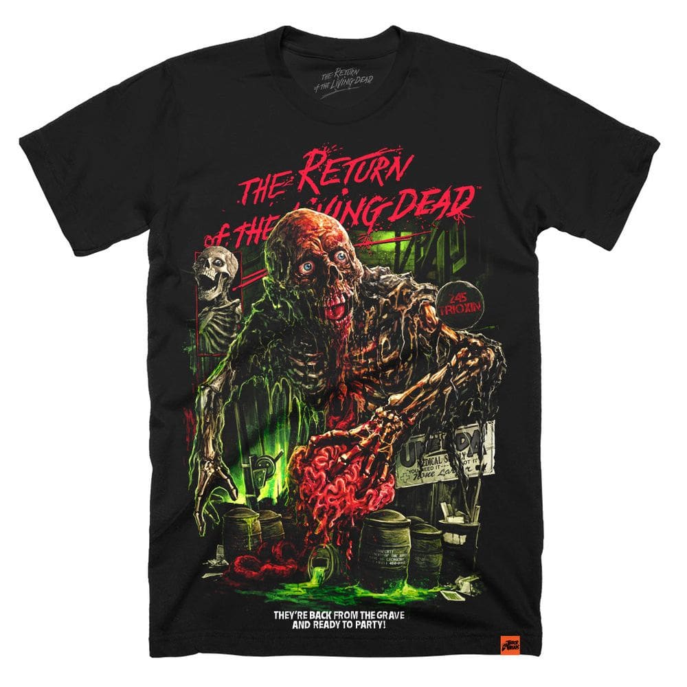 Camiseta ROCKINSTONE Return Of The Living Dead Brain Damage