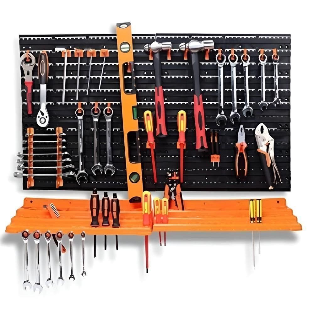 Gaveteiro Porta Ferramentas Estante Organizador Bancada Chaves Prego Prateleira Multiuso 52 Peças