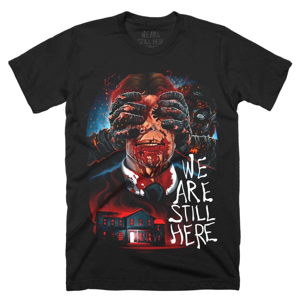 Camiseta ROCKINSTONE We Are Still Here No One Leaves Halloween